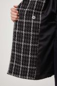 Піджак Answear Lab колір чорний двобортний візерунок (3435467)