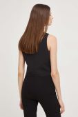 Безрукавка Answear Lab колір чорний однобортний (3426751)
