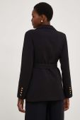 Піджак Answear Lab колір чорний двобортний однотонна (3464148)