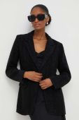 Піджак з вовною Answear Lab колір чорний однобортний однотонна (3572837)