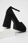 Туфлі Answear Lab X Лімітована колекція NO SHAME колір чорний каблук блок