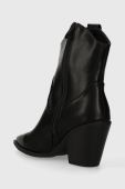 Черевики Answear Lab X Лімітована колекція NO SHAME жіночі колір чорний каблук блок (3422589)