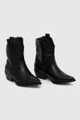 Черевики Answear Lab жіночі колір чорний каблук блок (3448053)