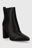 Черевики Answear Lab жіночі колір чорний каблук блок злегка утеплена (3448065) Черевики Answear Lab жіночі колір чорний каблук блок злегка утеплена (3448065)