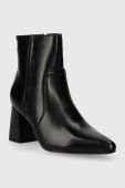 Черевики Answear Lab жіночі колір чорний каблук блок злегка утеплена (3448071)