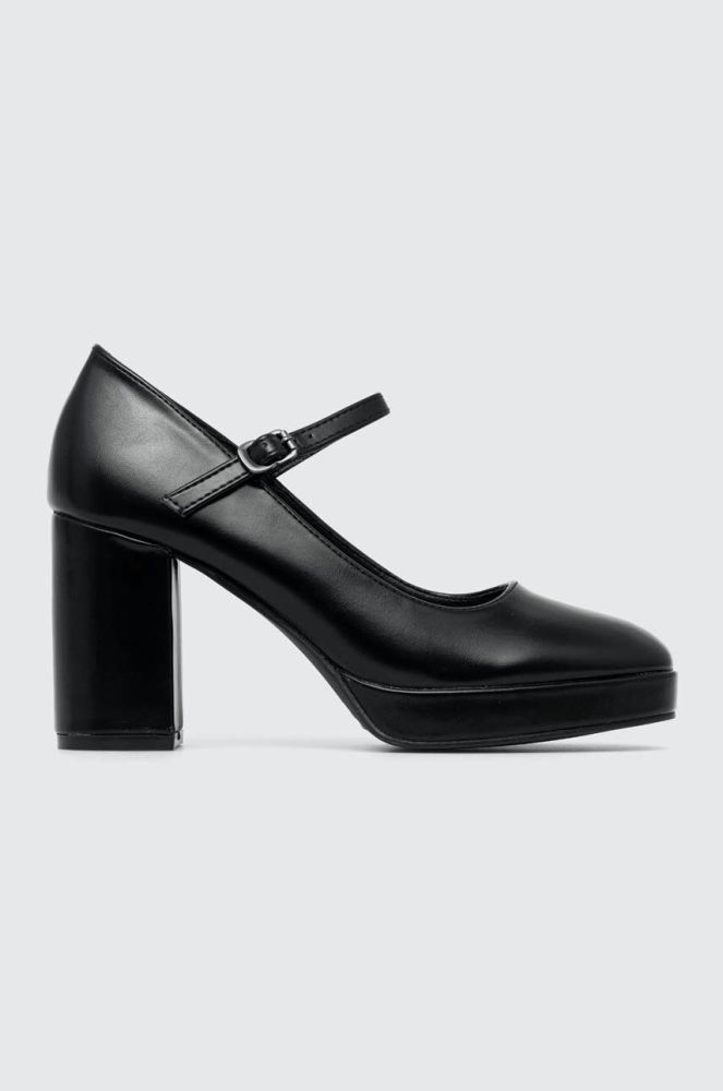 Туфлі Answear Lab колір чорний каблук блок (3448084)