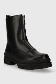 Черевики Answear Lab жіночі колір чорний на плоскому ходу (3468341)