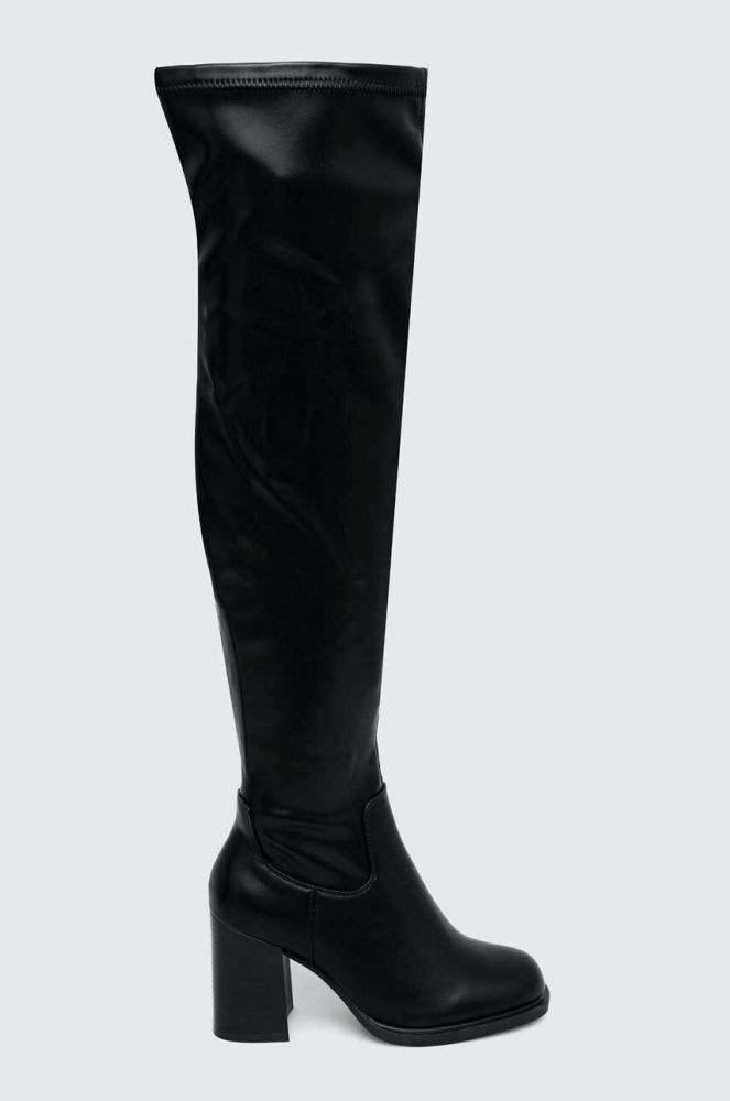 Чоботи Answear Lab жіночі колір чорний каблук блок (3478741)