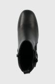 Черевики Answear Lab жіночі колір чорний каблук блок (3471772)