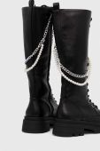 Чоботи Answear Lab жіночі колір чорний на платформі (3478772)