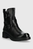 Черевики Answear Lab жіночі колір чорний каблук блок (3471778)