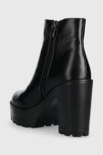 Черевики Answear Lab жіночі колір чорний каблук блок (3471790)
