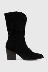 Черевики Answear Lab жіночі колір чорний каблук блок (3478802) Черевики Answear Lab жіночі колір чорний каблук блок (3478802)