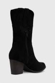 Черевики Answear Lab жіночі колір чорний каблук блок (3478802)