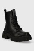 Черевики Answear Lab жіночі колір чорний на платформі злегка утеплена (3475327)