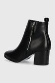 Черевики Answear Lab жіночі колір чорний каблук блок (3471802)