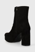 Черевики Answear Lab жіночі колір чорний каблук блок (3535249)