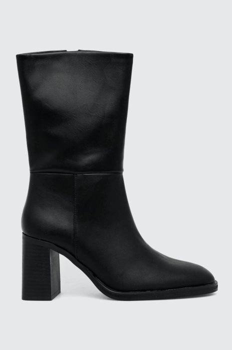 Черевики Answear Lab жіночі колір чорний каблук блок (3548403)
