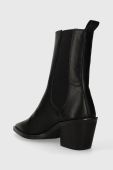 Черевики Answear Lab жіночі колір чорний каблук блок (3648853) Черевики Answear Lab жіночі колір чорний каблук блок (3648853)