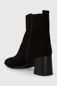 Черевики Answear Lab жіночі колір чорний каблук блок (3508805)