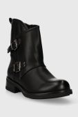 Черевики Answear Lab жіночі колір чорний на плоскому ходу (3520910)