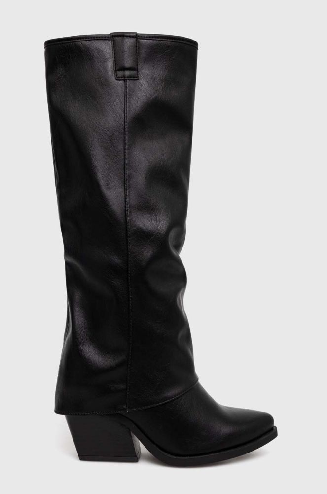 Чоботи Answear Lab жіночі колір чорний каблук блок (3525252)