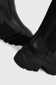 Черевики Answear Lab жіночі колір чорний на плоскому ходу (3525264) Черевики Answear Lab жіночі колір чорний на плоскому ходу (3525264)