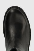Черевики Answear Lab жіночі колір чорний на плоскому ходу злегка утеплена (3520874)
