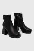 Черевики Answear Lab жіночі колір чорний каблук блок (3525338)