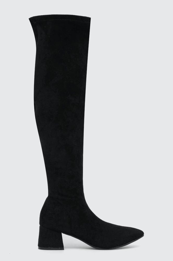 Чоботи Answear Lab жіночі колір чорний каблук блок (3548445)