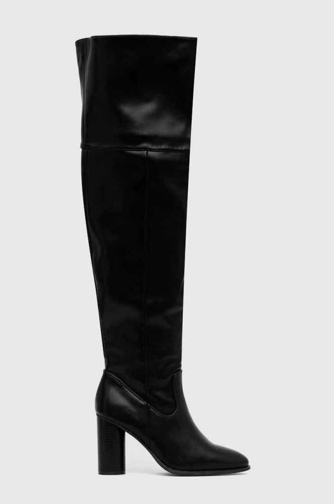 Чоботи Answear Lab жіночі колір чорний каблук блок (3525350)