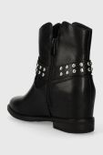 Черевики Answear Lab жіночі колір чорний на танкетці