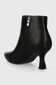 Черевики Answear Lab жіночі колір чорний на шпильці злегка утеплена (3520960)