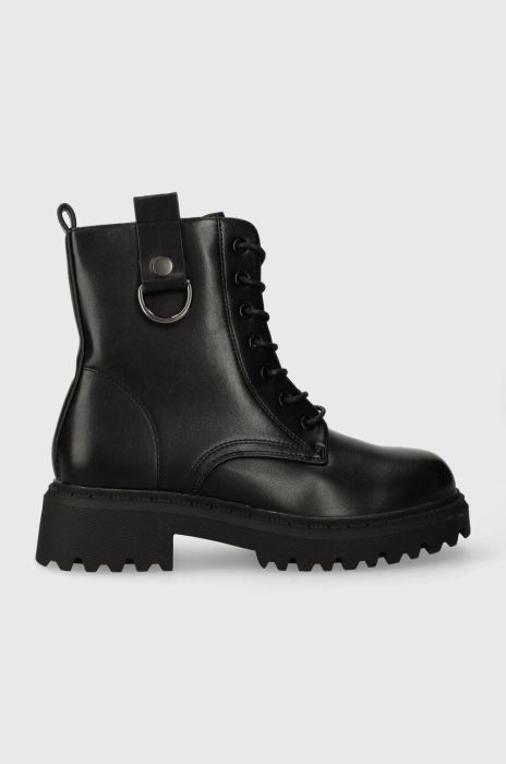 Черевики Answear Lab жіночі колір чорний на платформі злегка утеплена (3530230) Черевики Answear Lab жіночі колір чорний на платформі злегка утеплена (3530230)