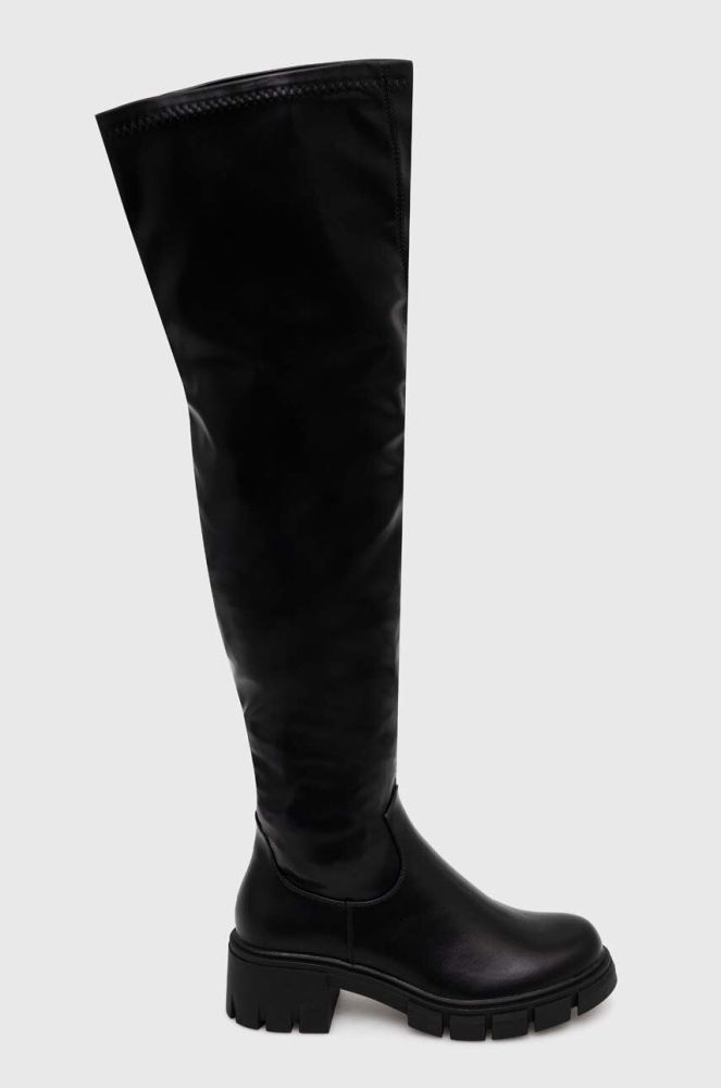 Чоботи Answear Lab жіночі колір чорний каблук блок (3525290)
