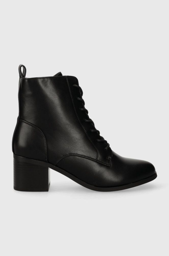 Черевики Answear Lab жіночі колір чорний каблук блок (3525303)