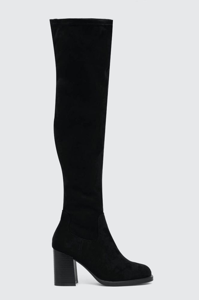 Чоботи Answear Lab жіночі колір чорний каблук блок (3548487)