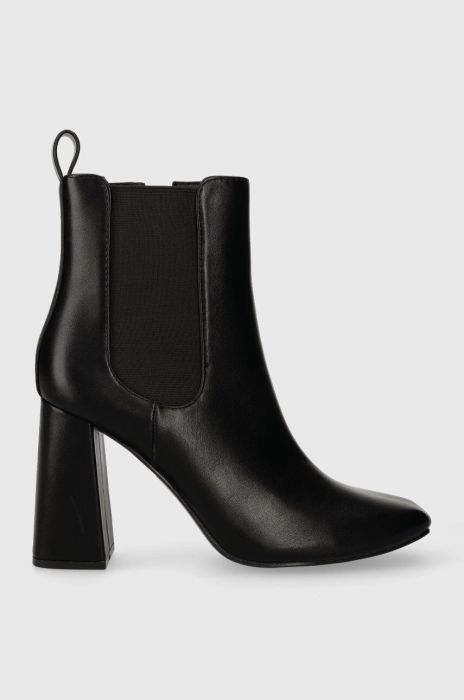 Черевики Answear Lab жіночі колір чорний каблук блок (3521067)