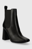 Черевики Answear Lab жіночі колір чорний каблук блок (3521067)