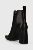 Черевики Answear Lab жіночі колір чорний каблук блок (3521067)