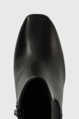 Черевики Answear Lab жіночі колір чорний каблук блок (3521067)
