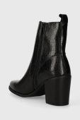 Черевики Answear Lab жіночі колір чорний каблук блок злегка утеплена (3530249)
