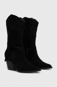 Черевики Answear Lab жіночі колір чорний каблук блок (3525316)