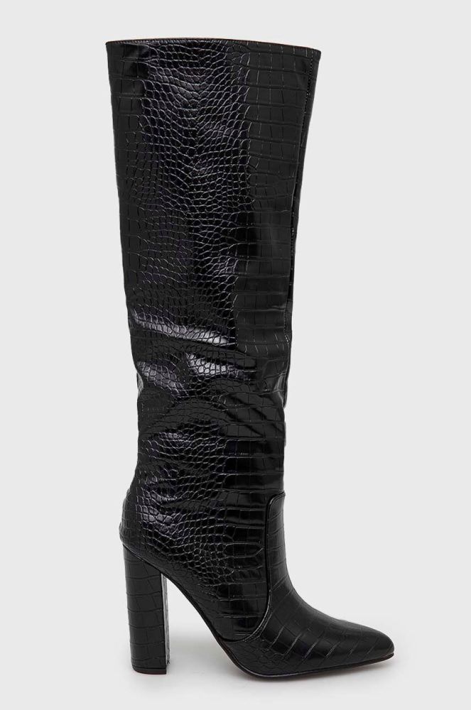 Чоботи Answear Lab жіночі колір чорний каблук блок (3560856)
