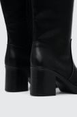 Чоботи Answear Lab жіночі колір чорний каблук блок злегка утеплена (3569140)
