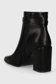 Черевики Answear Lab жіночі колір чорний каблук блок (3565200)