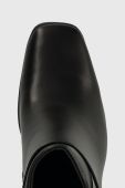 Черевики Answear Lab жіночі колір чорний каблук блок (3565200)