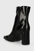 Черевики Answear Lab жіночі колір чорний каблук блок (3594067)