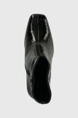 Черевики Answear Lab жіночі колір чорний каблук блок (3594067)
