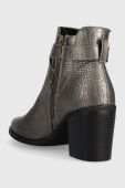 Черевики Answear Lab жіночі колір срібний каблук блок злегка утеплена (3594073) Черевики Answear Lab жіночі колір срібний каблук блок злегка утеплена (3594073)